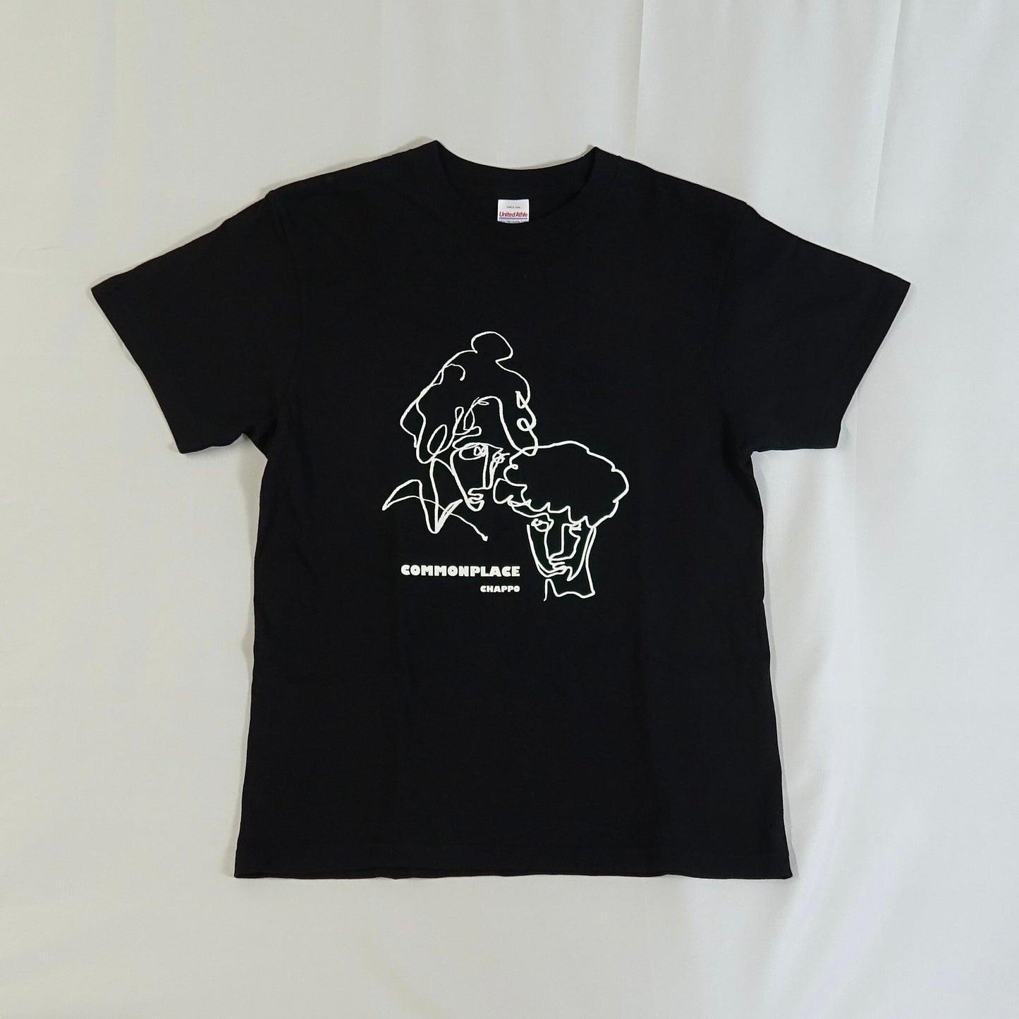 Line Drawing Tee BLACK