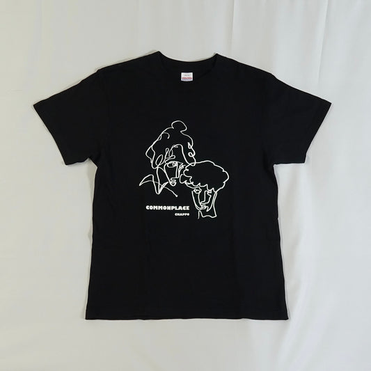 Line Drawing Tee BLACK