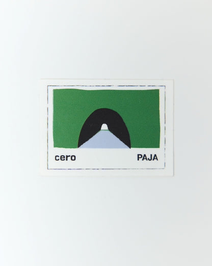 <cero × PAJA STUDIO> Sticker & Badge Pouch （Pouch + 4stickers + 1can badge）