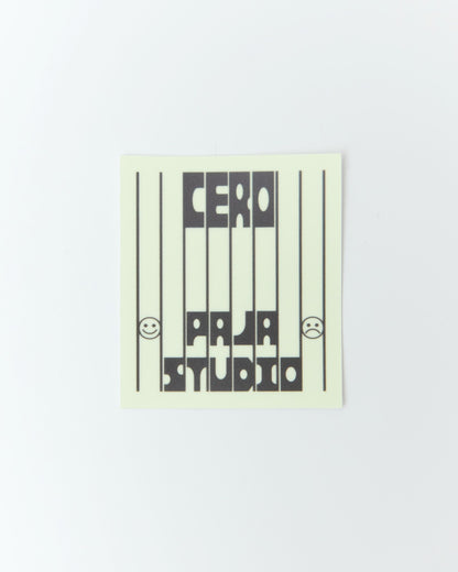 <cero × PAJA STUDIO> Sticker & Badge Pouch （Pouch + 4stickers + 1can badge）