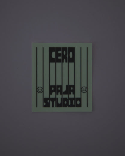 <cero × PAJA STUDIO> Sticker & Badge Pouch （Pouch + 4stickers + 1can badge）