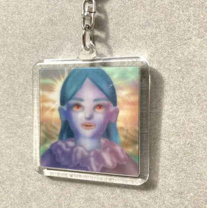 レンチキュラーキーホルダー