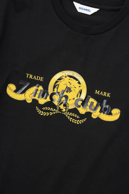 7 inch club T-shirt / WHITE, BLACK (カクバリズム×DIGAWEL)