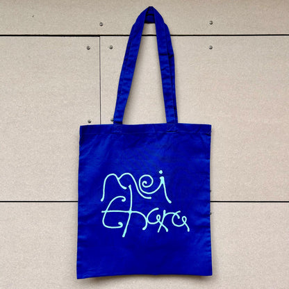 mei ehara Logo Tote Bag (Blue)