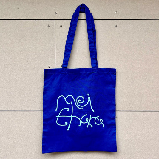 mei ehara Logo Tote Bag (Blue)