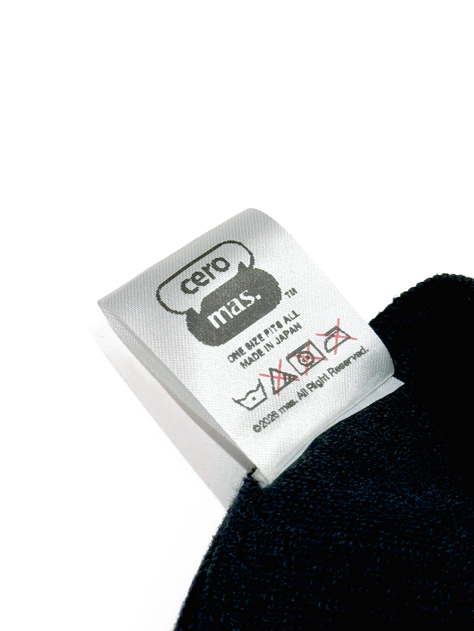 <cero × mas.> CONTEMPORARY 6PANEL CAP