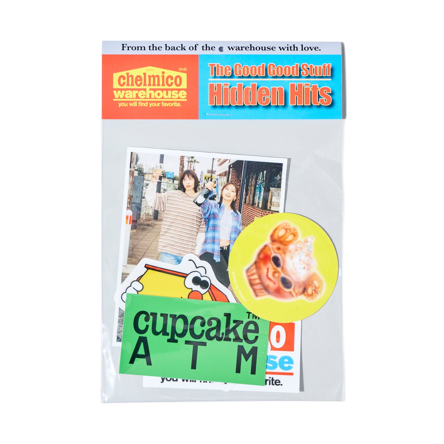 chelmico warehouse the good good Stickers