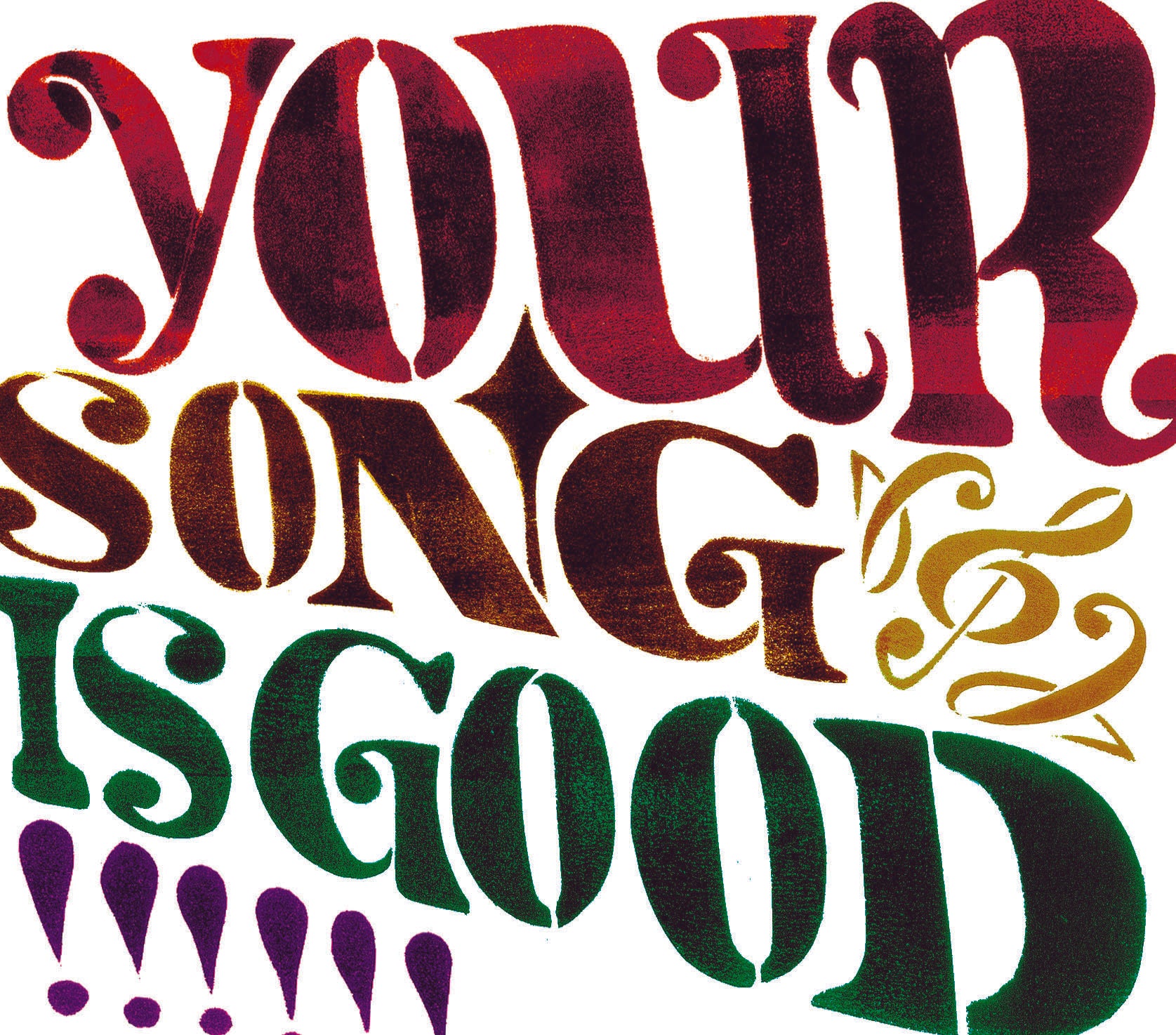 YOUR SONG IS GOOD – カクバリズムデリヴァリー